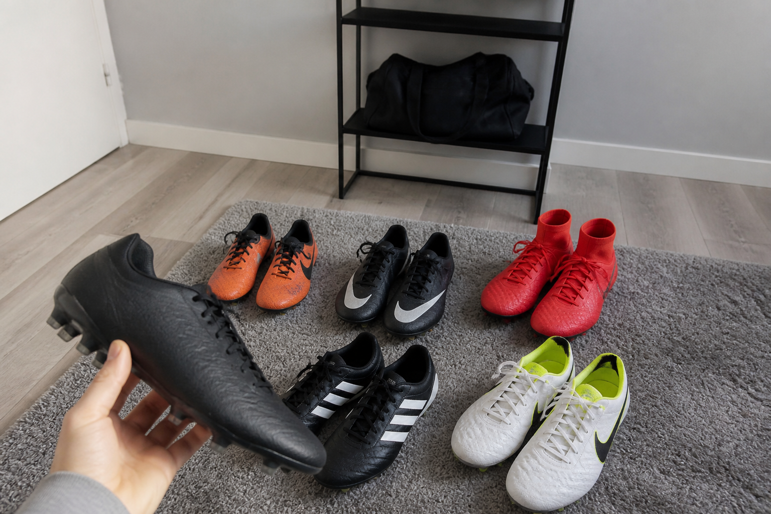 Voetbalschoenen per prijssegment